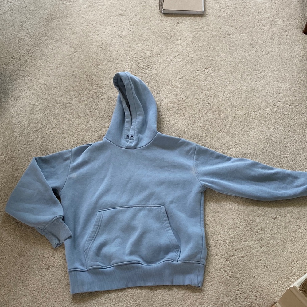 5/$20 Zara sweatshirt- baby blue sooo soft